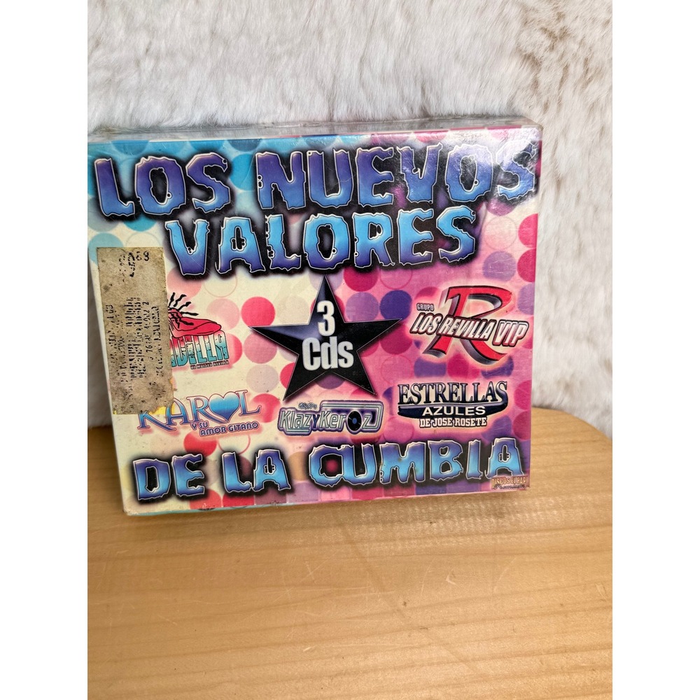 Los Nuevos Valores De La Cumbia 3 CD Box Set Klazikeros Karol Y Amor Gitano New
